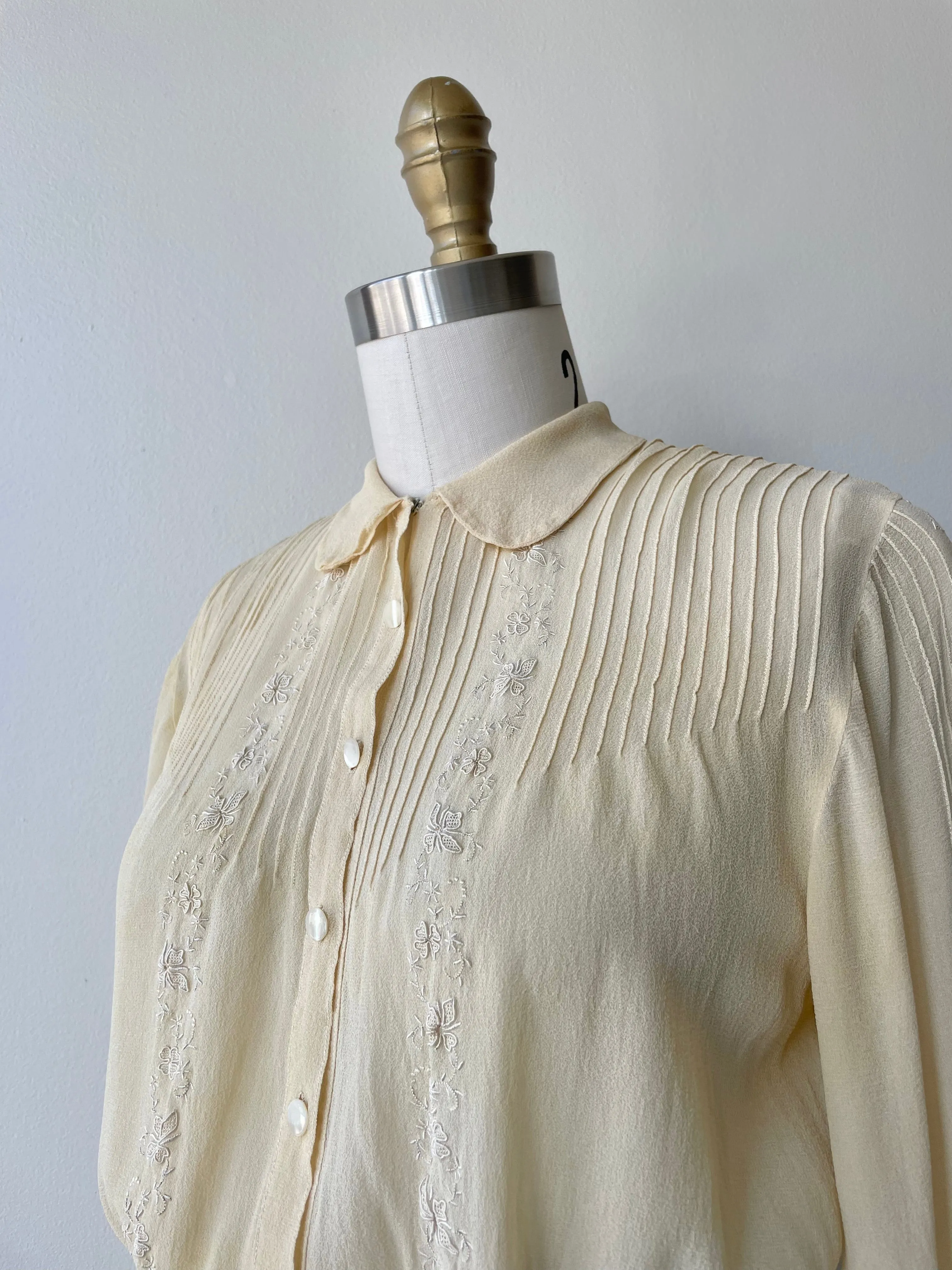 1930s Niara Silk Blouse