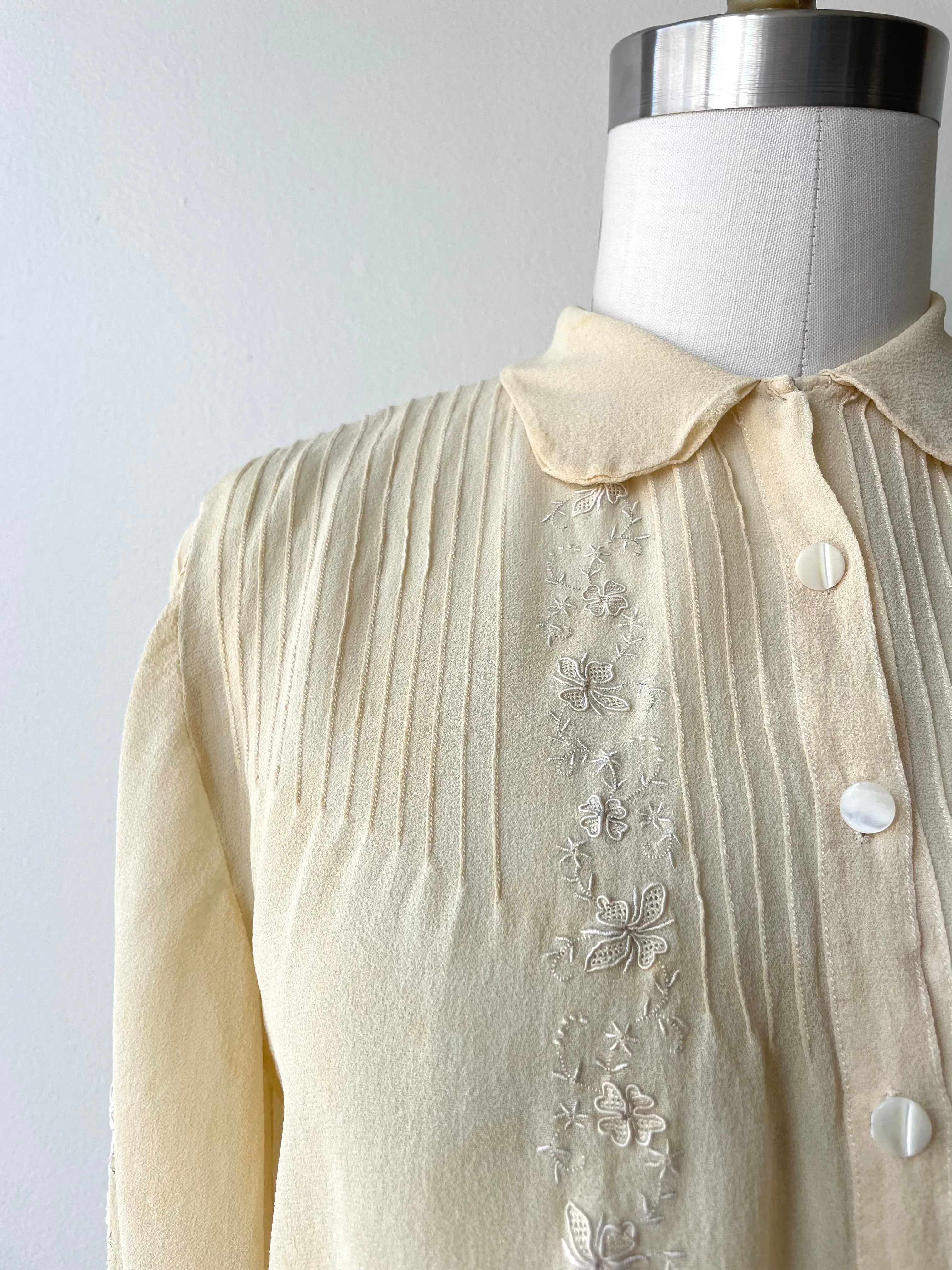 1930s Niara Silk Blouse