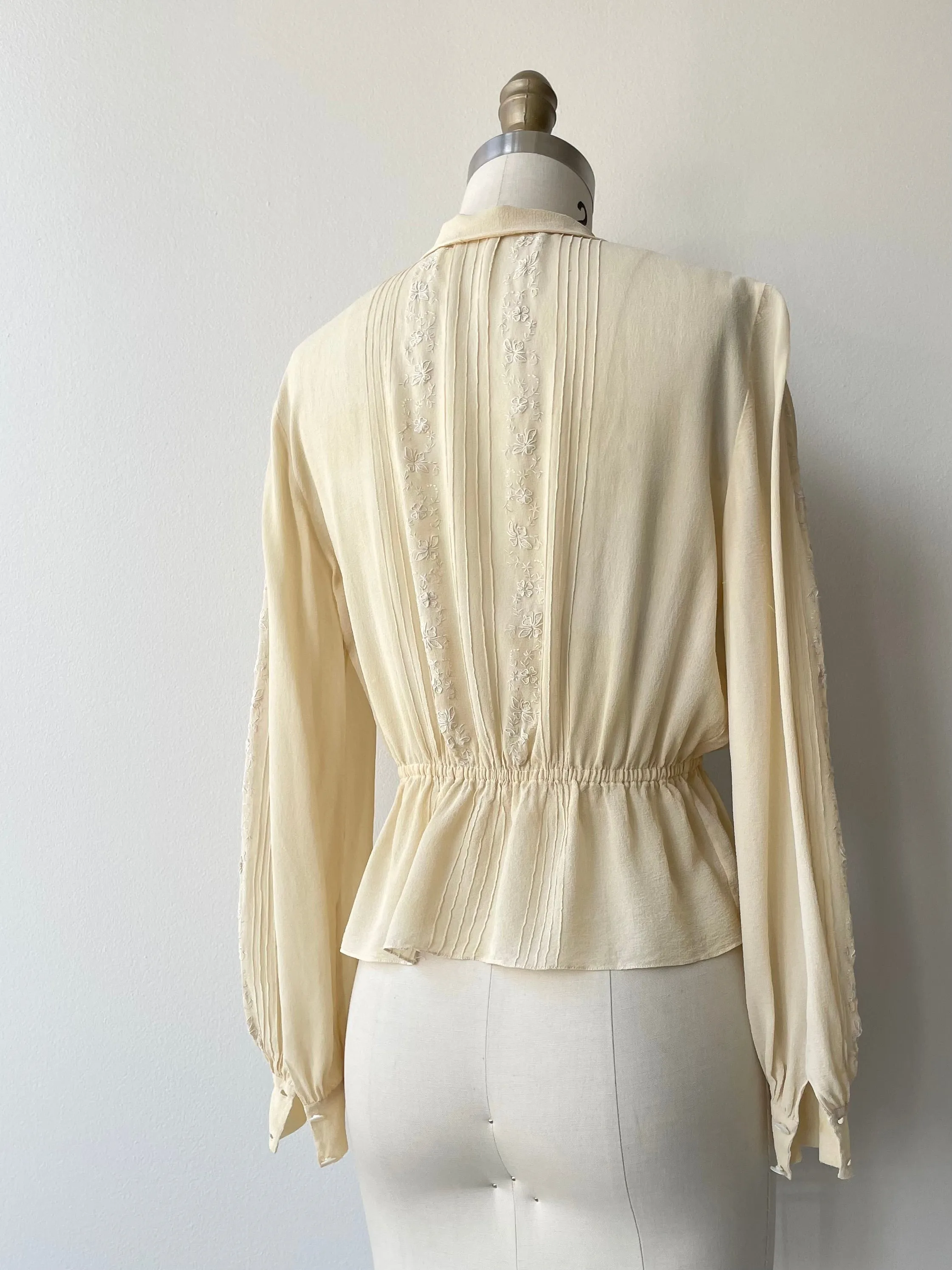 1930s Niara Silk Blouse