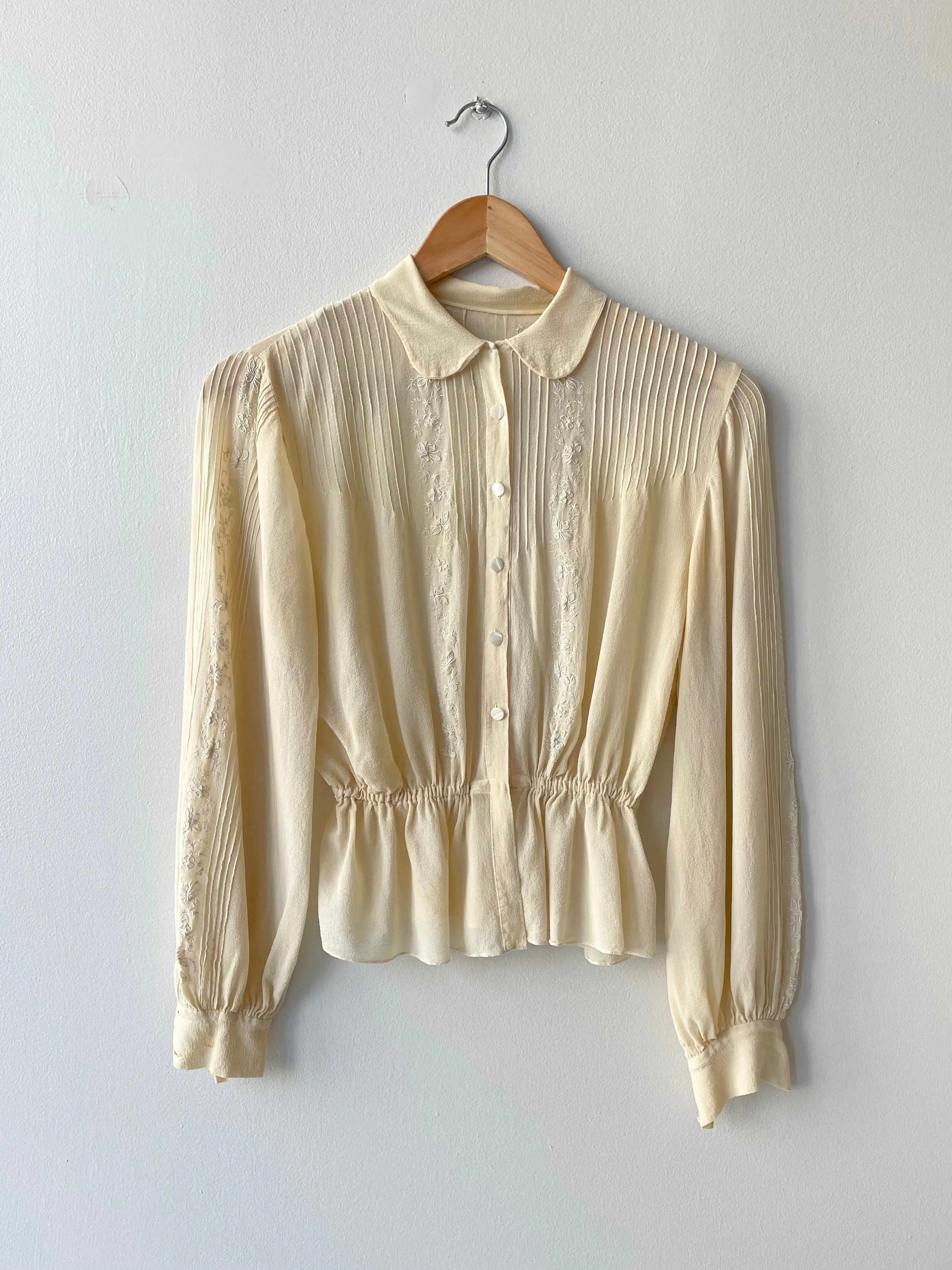 1930s Niara Silk Blouse