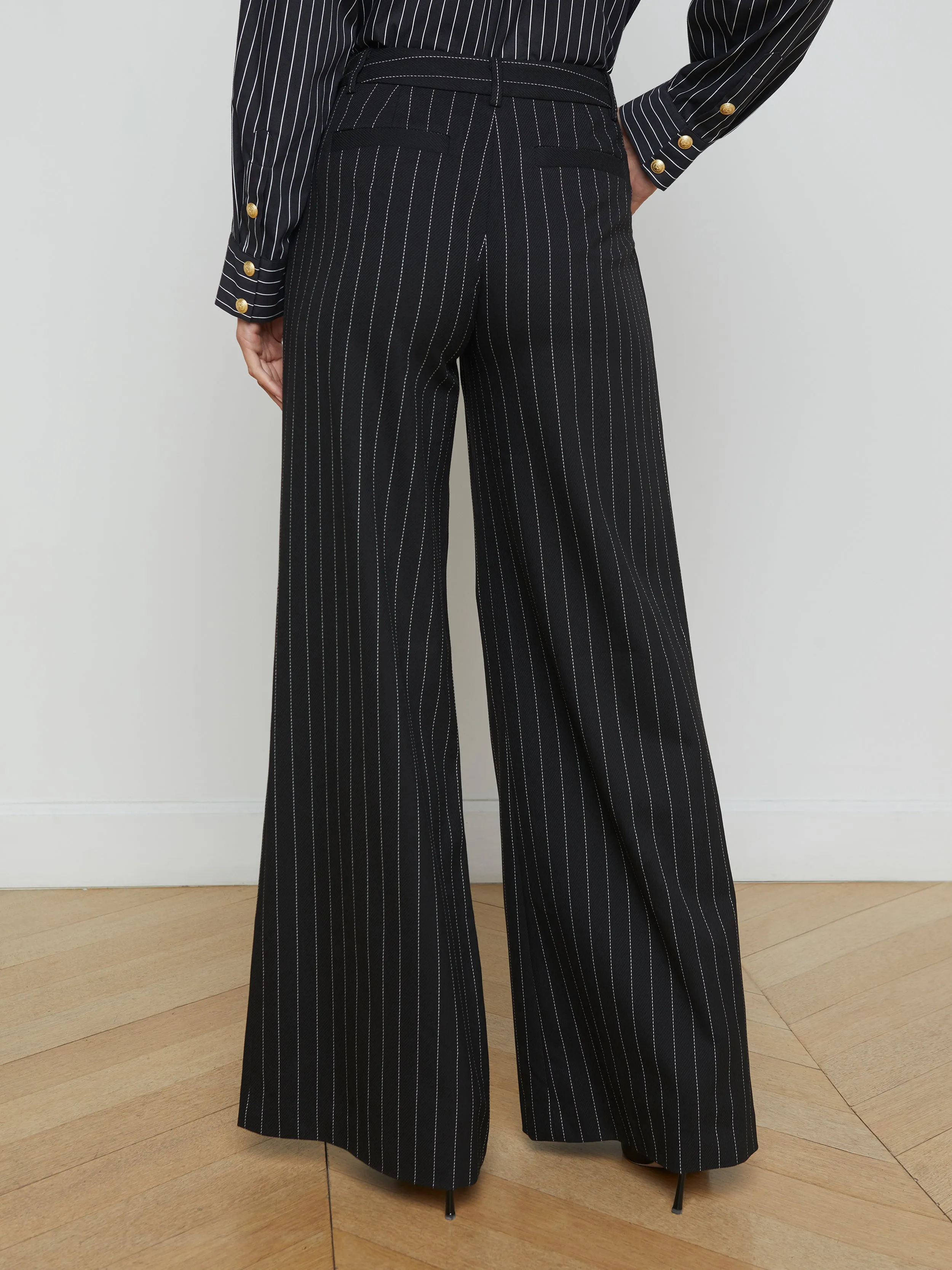 Allanah Pinstriped Trouser