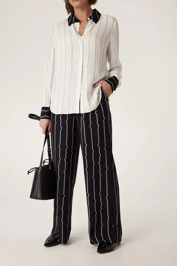 ALLEGRA STRIPE PANT