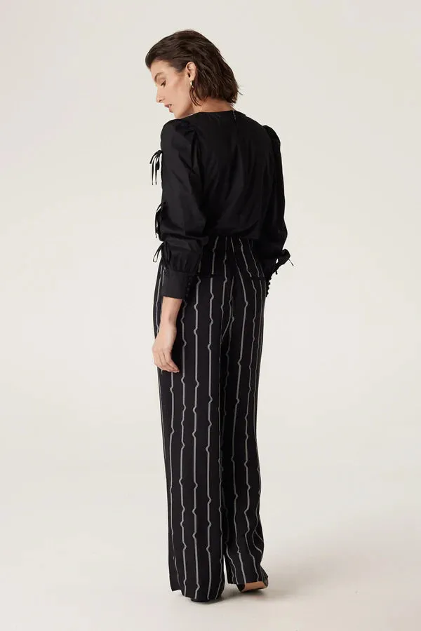 ALLEGRA STRIPE PANT