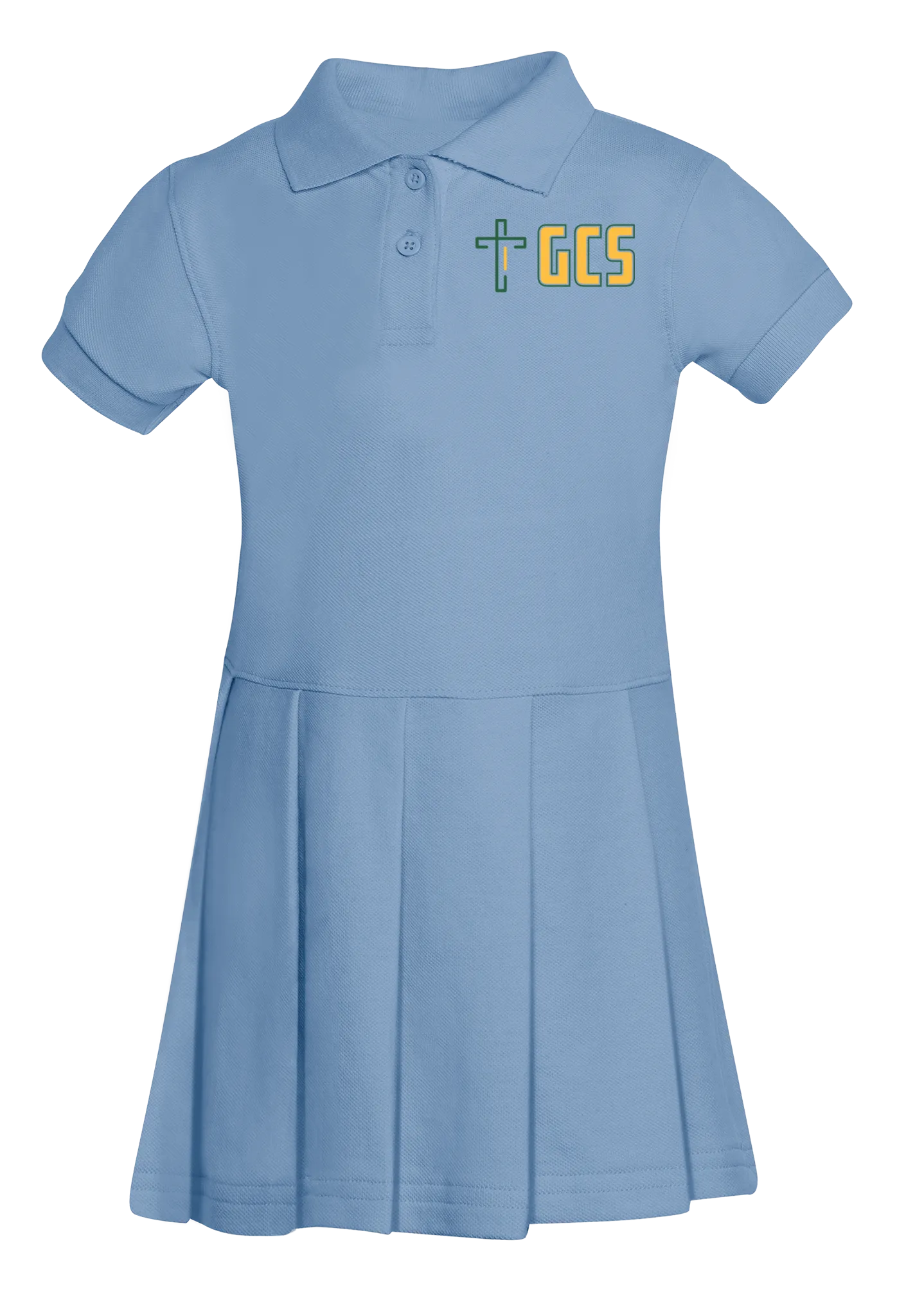 Childrens Pique Polo Dress (Sizes 4-6X)