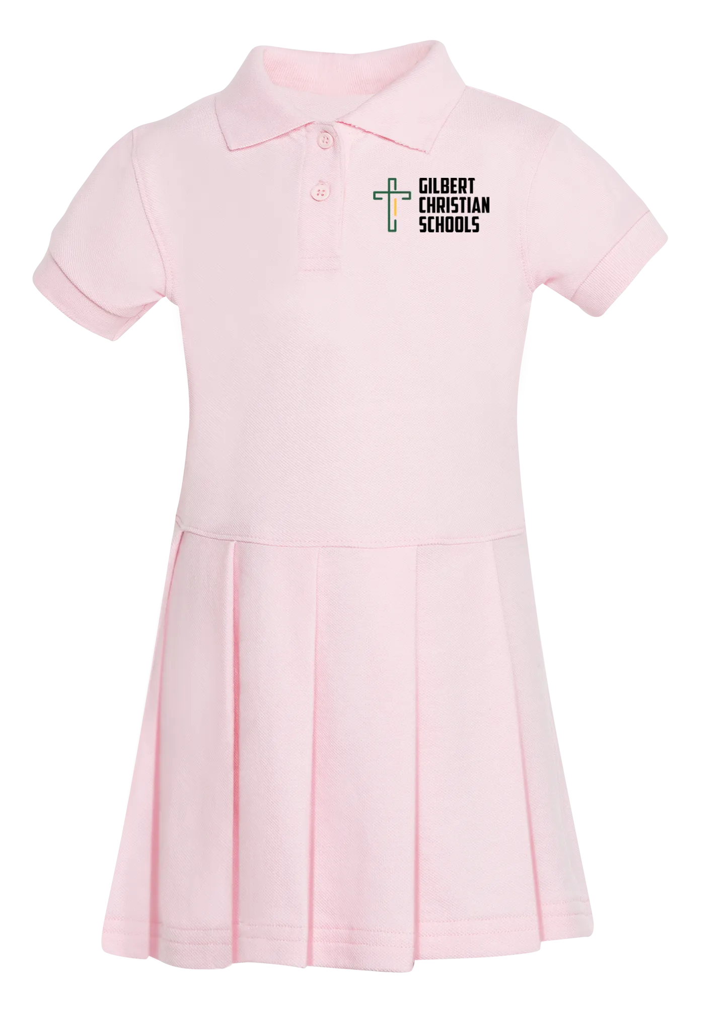 Childrens Pique Polo Dress (Sizes 4-6X)