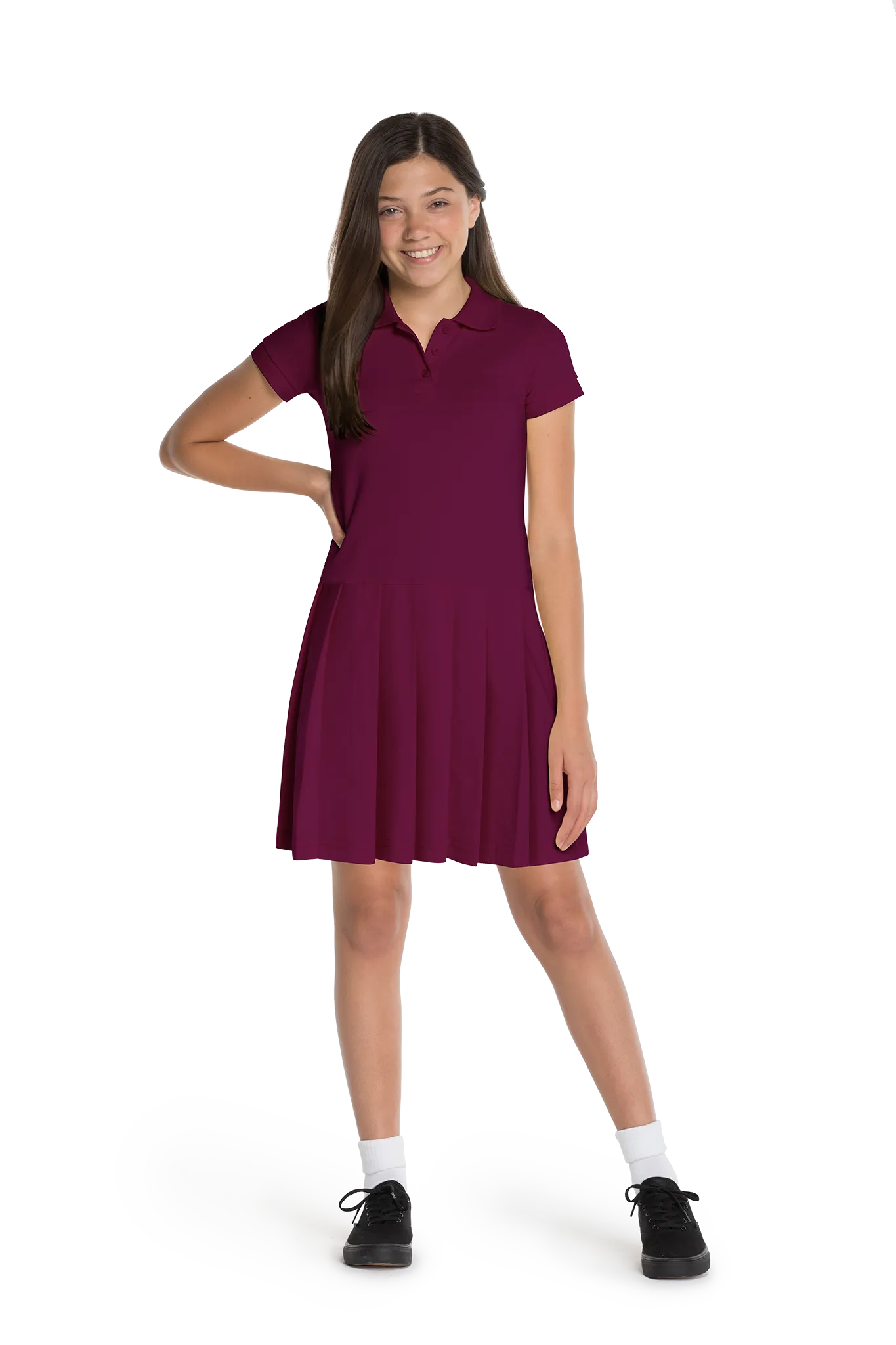 Childrens Pique Polo Dress (Sizes 4-6X)