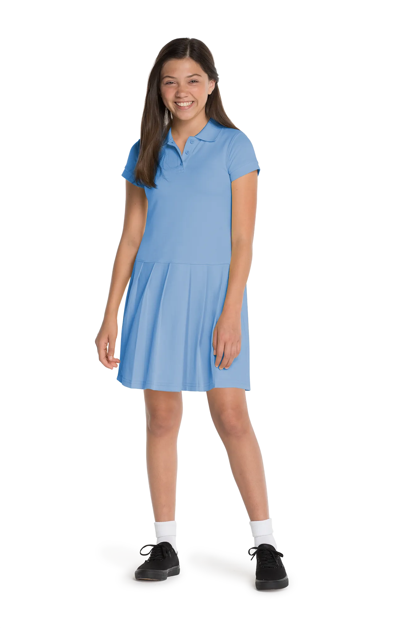 Childrens Pique Polo Dress (Sizes 4-6X)