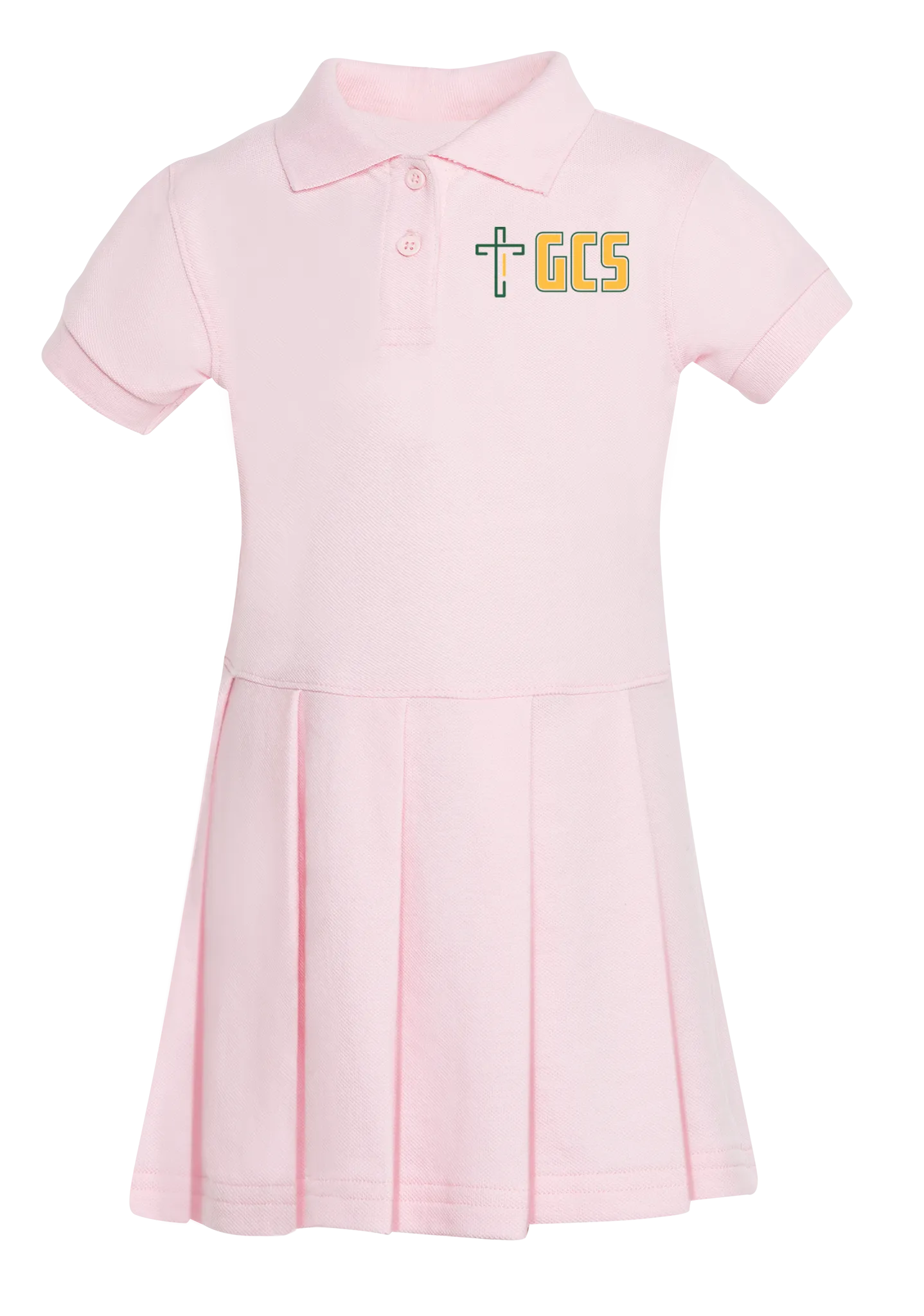 Childrens Pique Polo Dress (Sizes 4-6X)