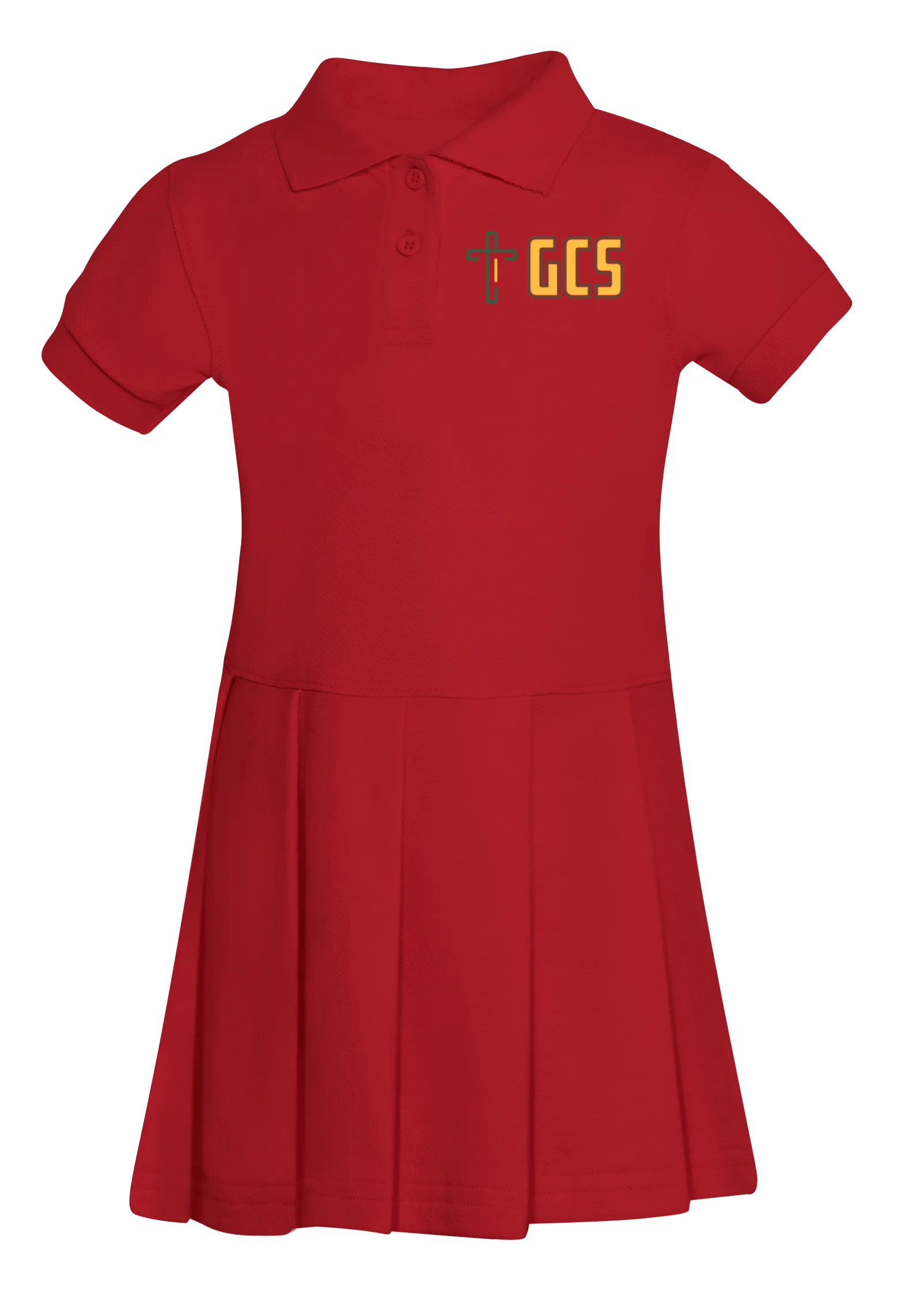 Childrens Pique Polo Dress (Sizes 4-6X)