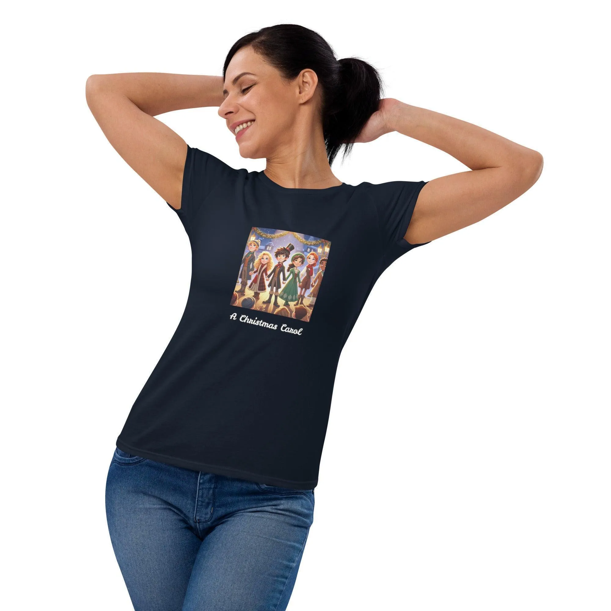 Christmas Carol Curtain Call - Women's short sleeve t-shirt