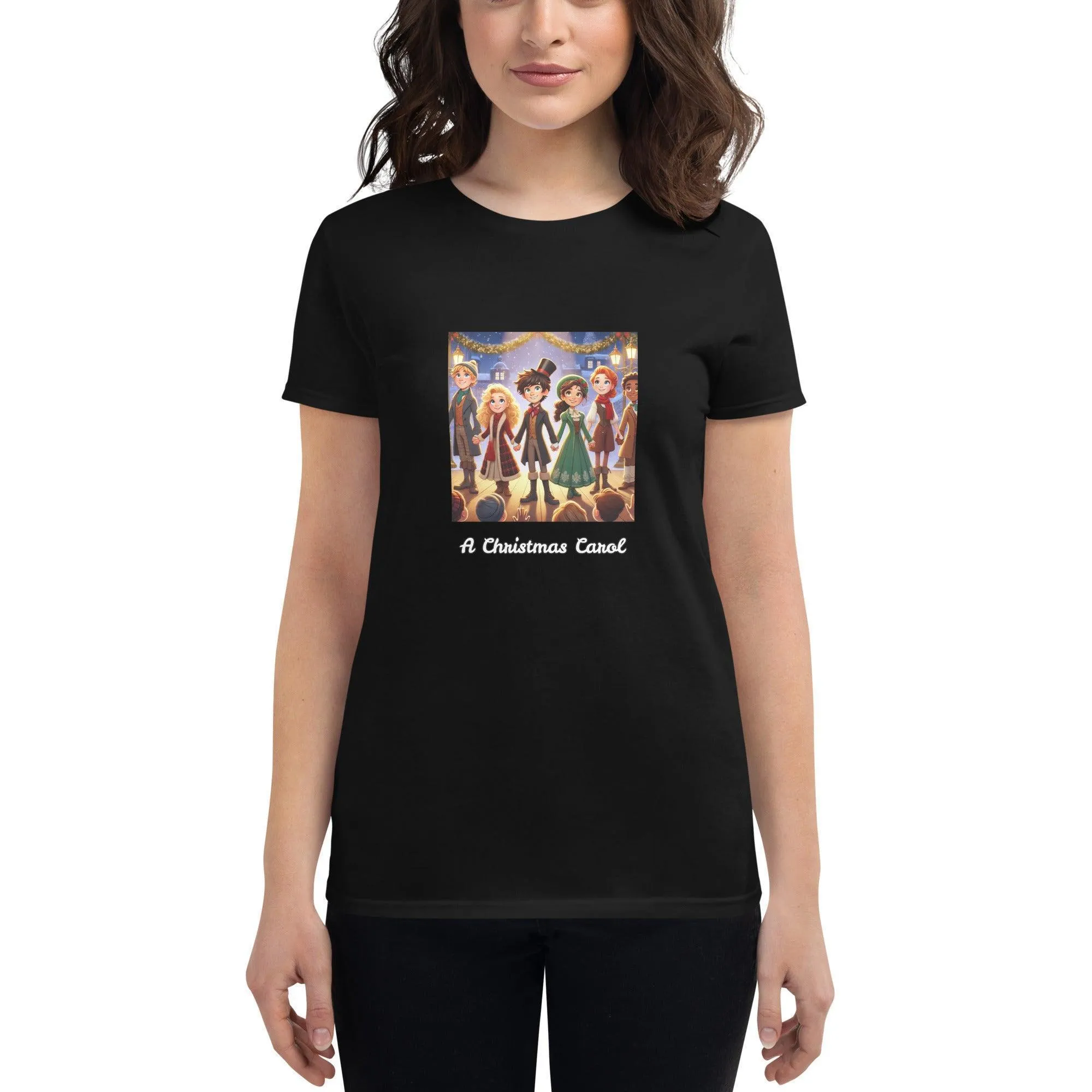 Christmas Carol Curtain Call - Women's short sleeve t-shirt