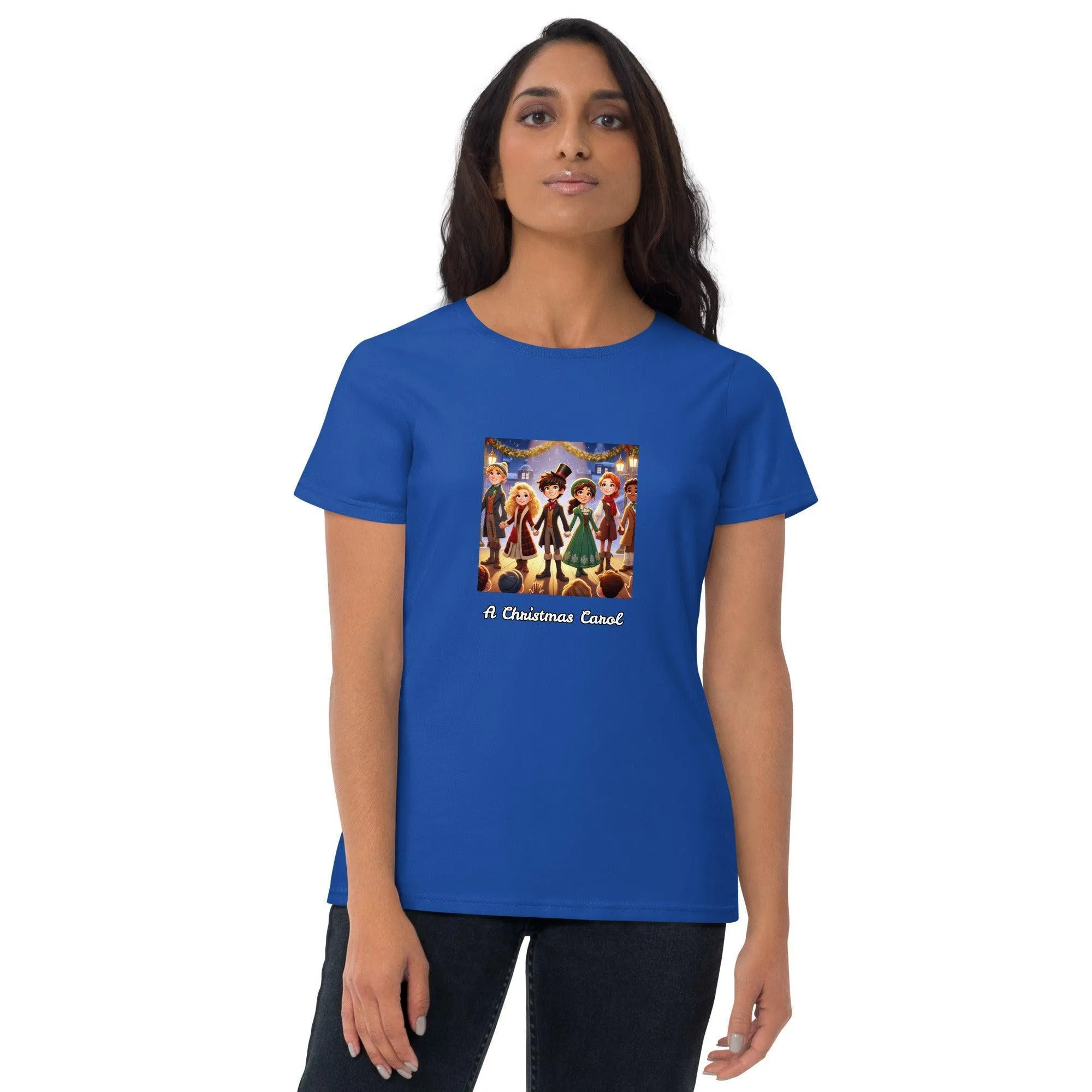 Christmas Carol Curtain Call - Women's short sleeve t-shirt