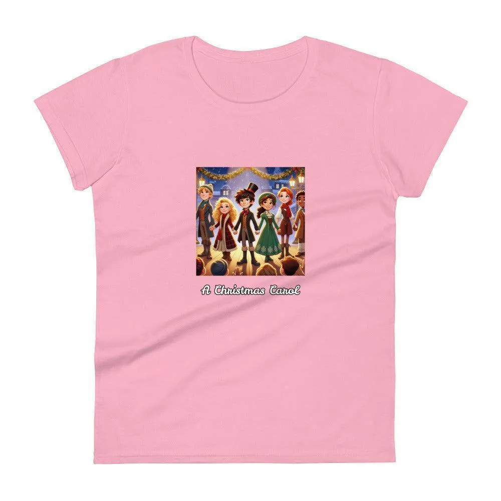 Christmas Carol Curtain Call - Women's short sleeve t-shirt