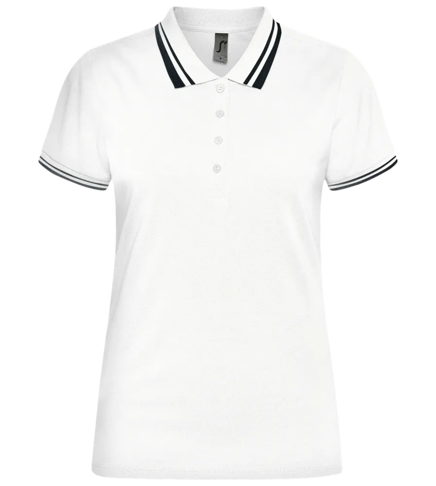 Comfort Women´s contrast polo shirt