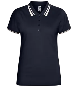 Comfort Women´s contrast polo shirt