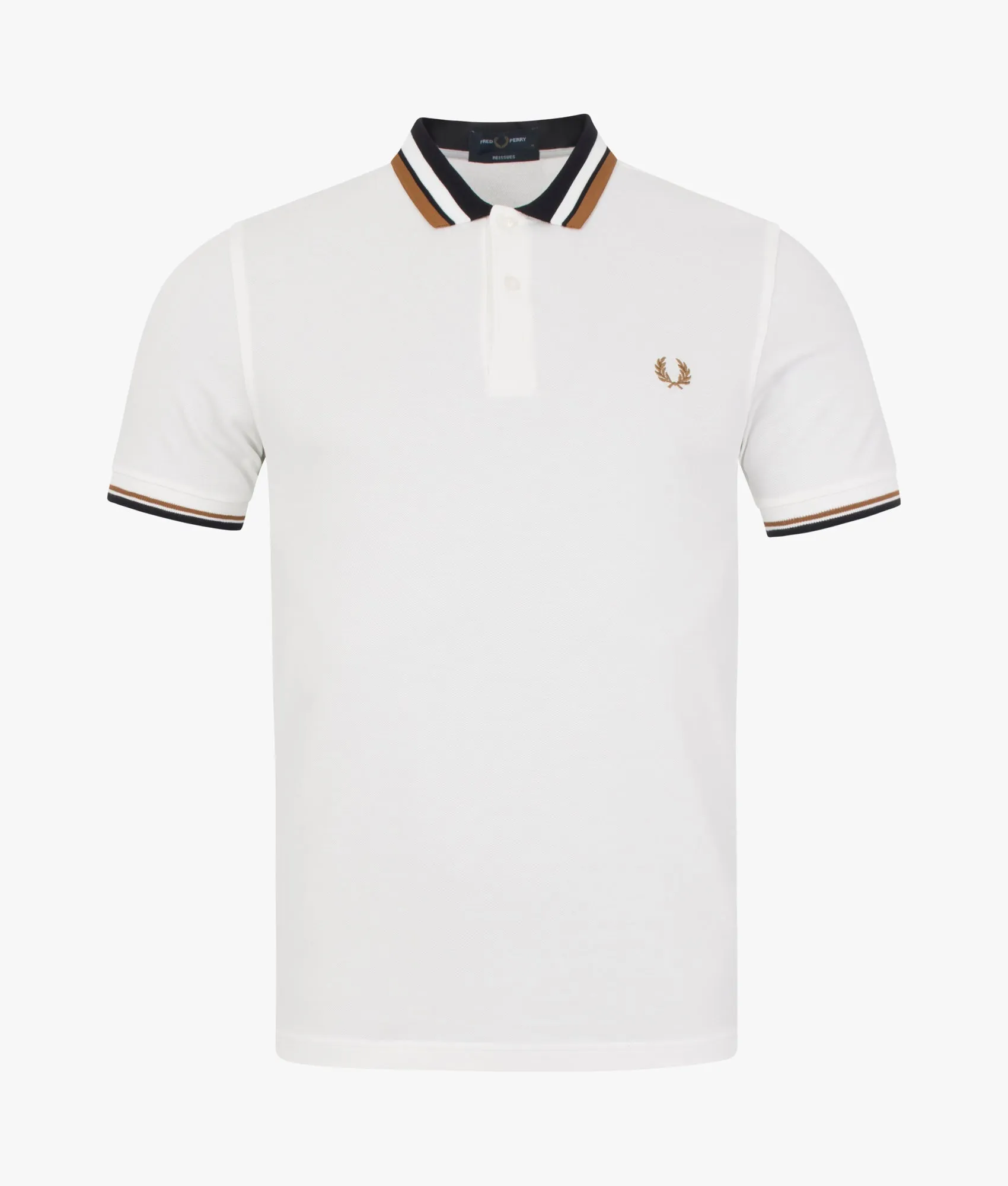 Contrast Collar Polo Shirt