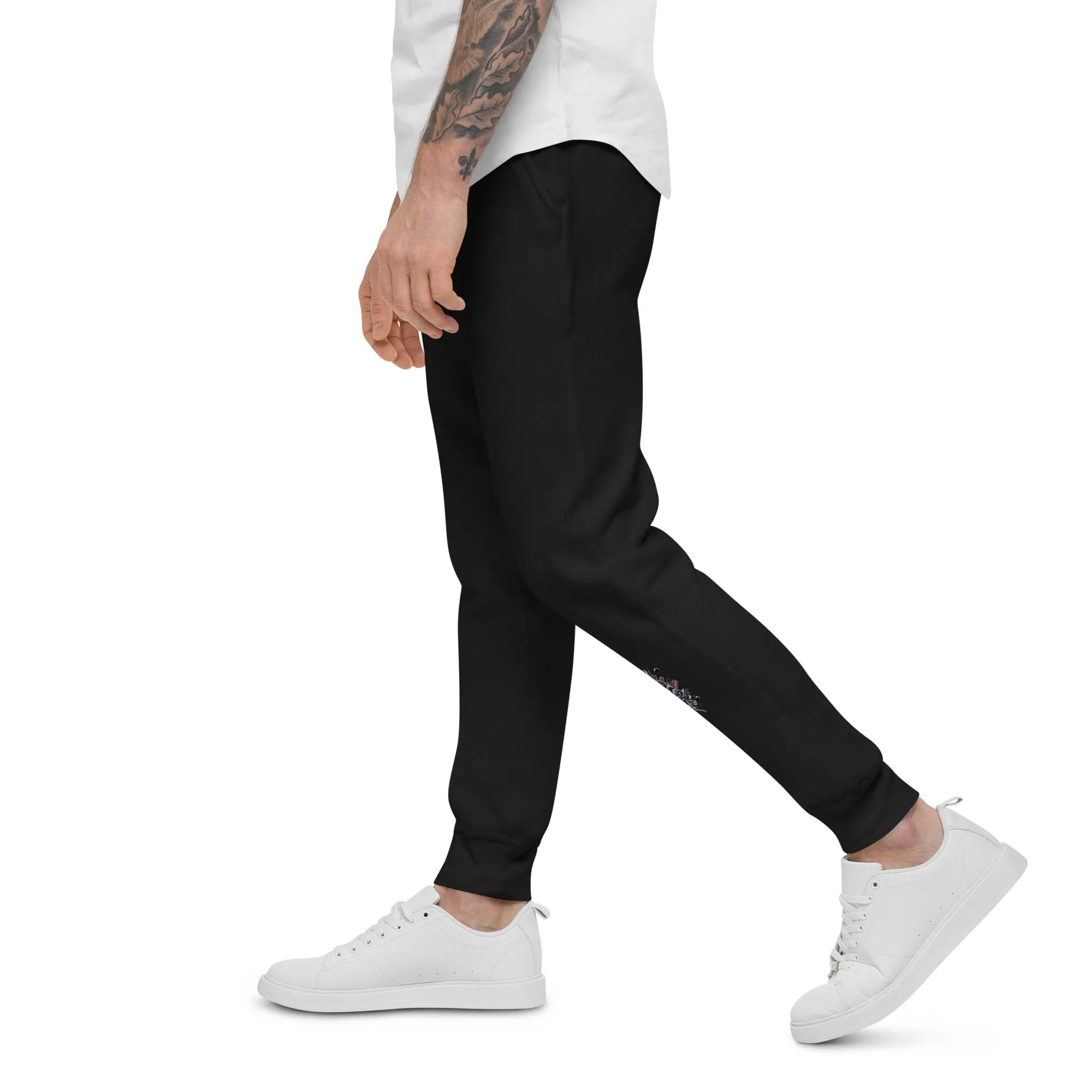 Cozy Essentials: The Men’s Fleece Sweatpants Black