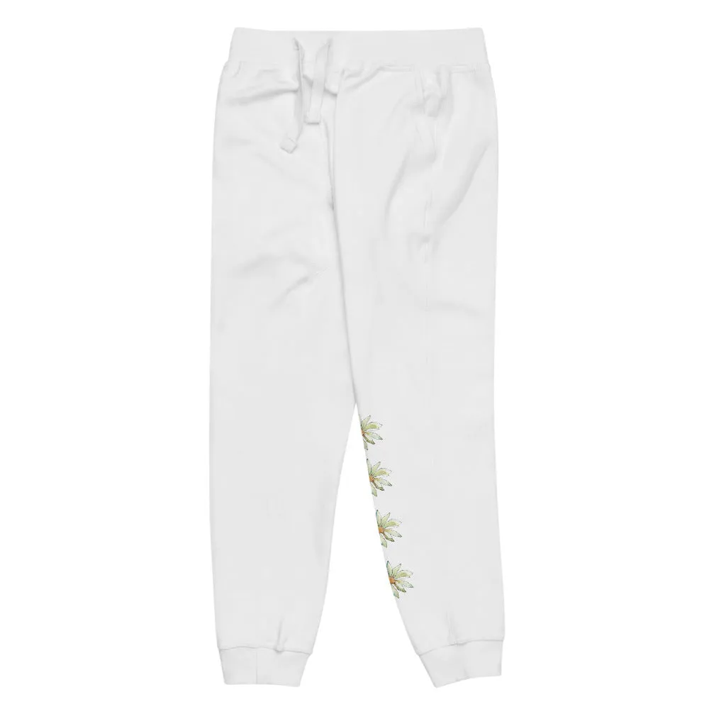 Daisy Unisex Fleece Sweatpants