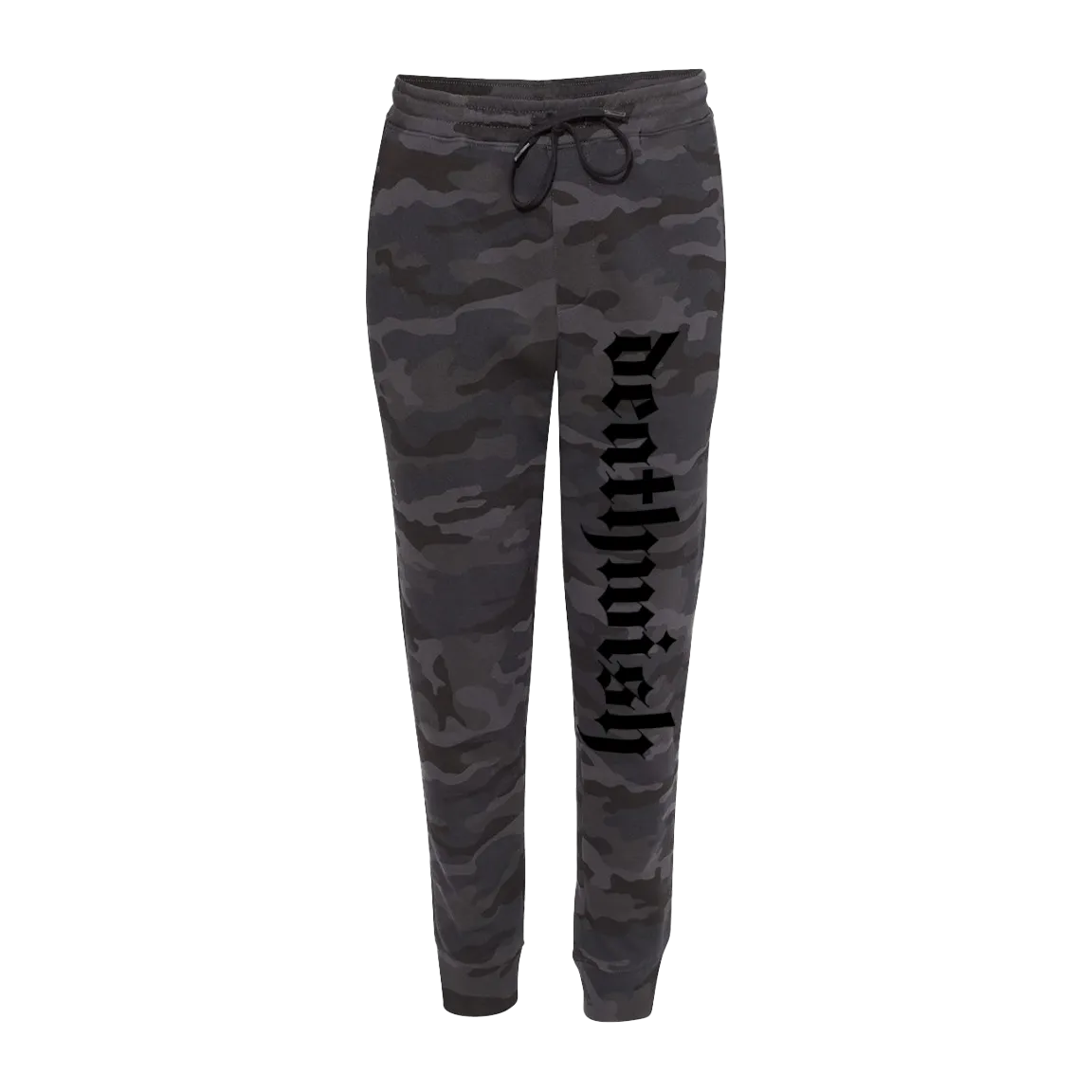 Deathwish “Logo” Black Camo Joggers