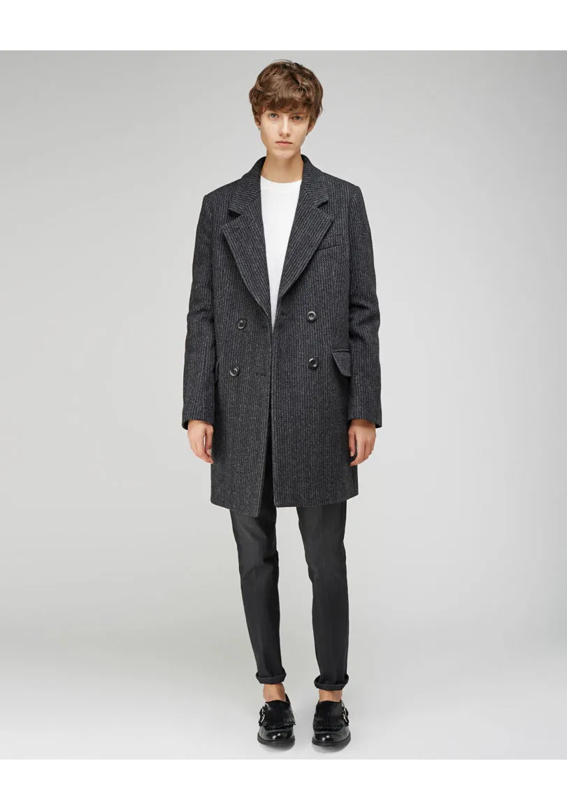 Double Lapel Coat