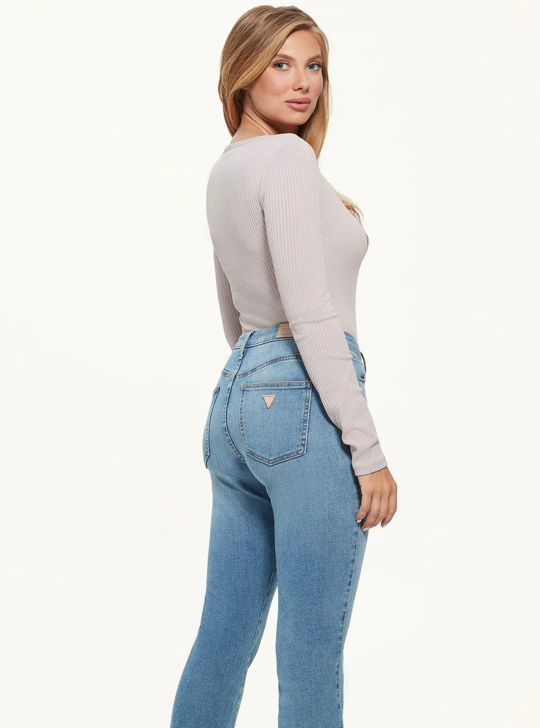 Eco Dust Raylynn Rib Henley Top