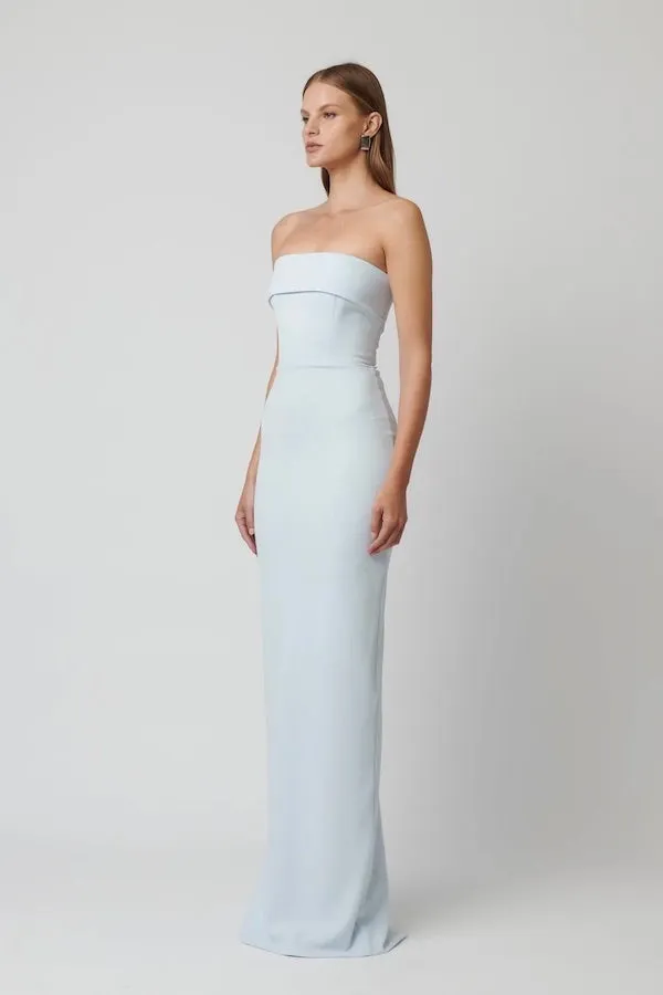 Effie Kats Monroe Gown - Ice Blue