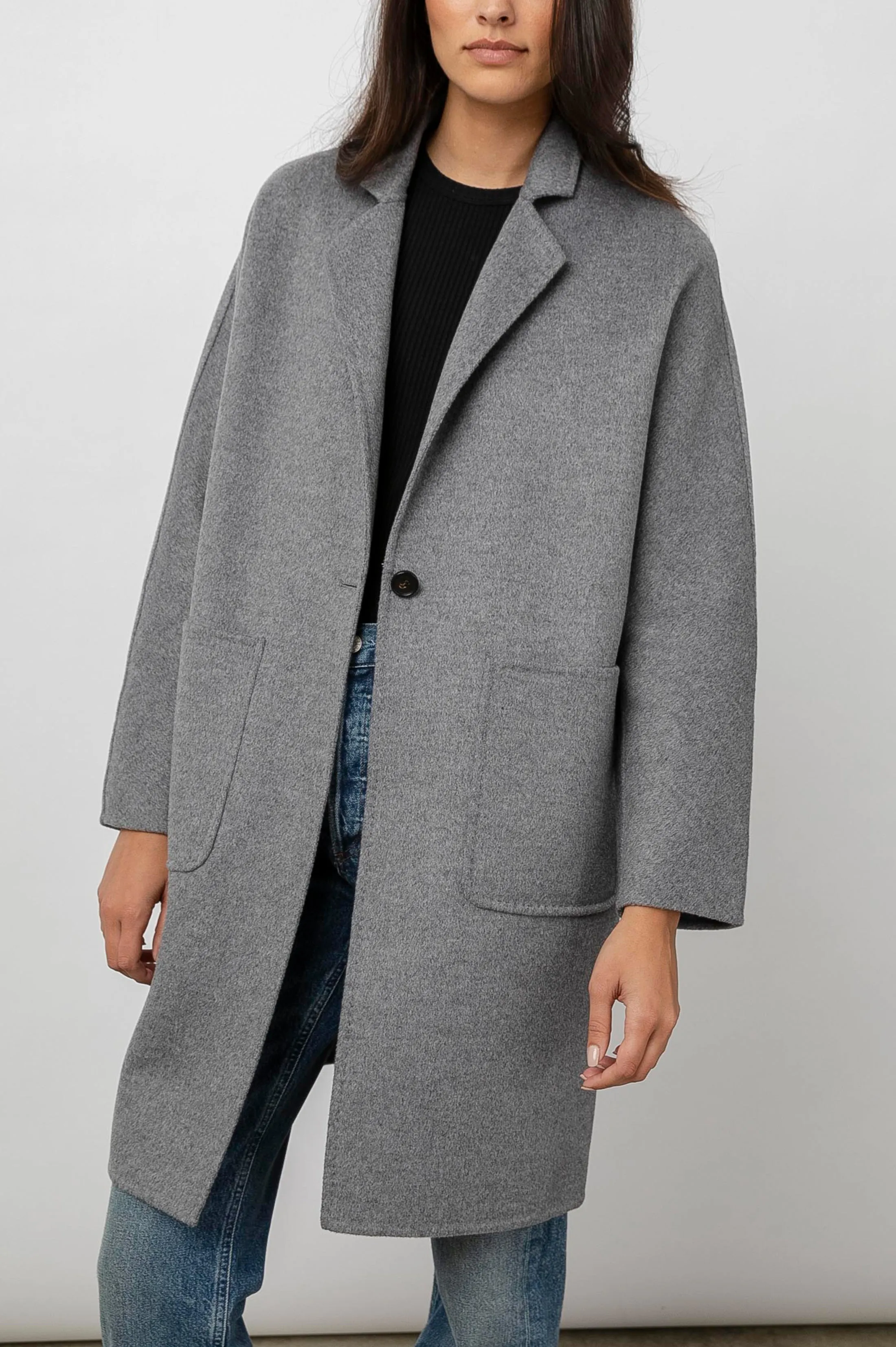 EVEREST COAT - HEATHER GREY