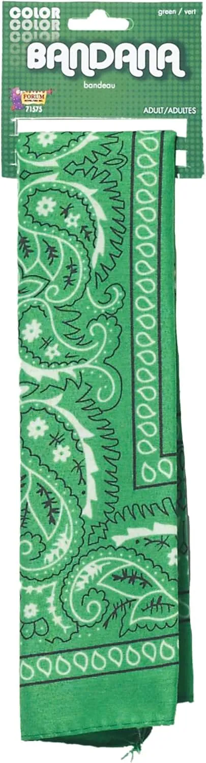 Forum Novelties Green Bandana