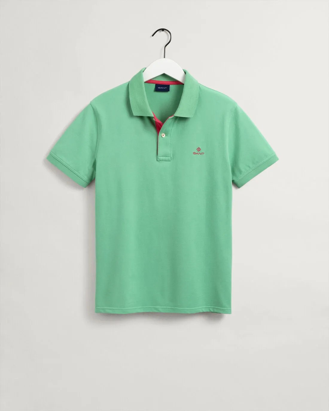 GANT - Contrast Collar Pique Polo, Absinthe Green (Only M)