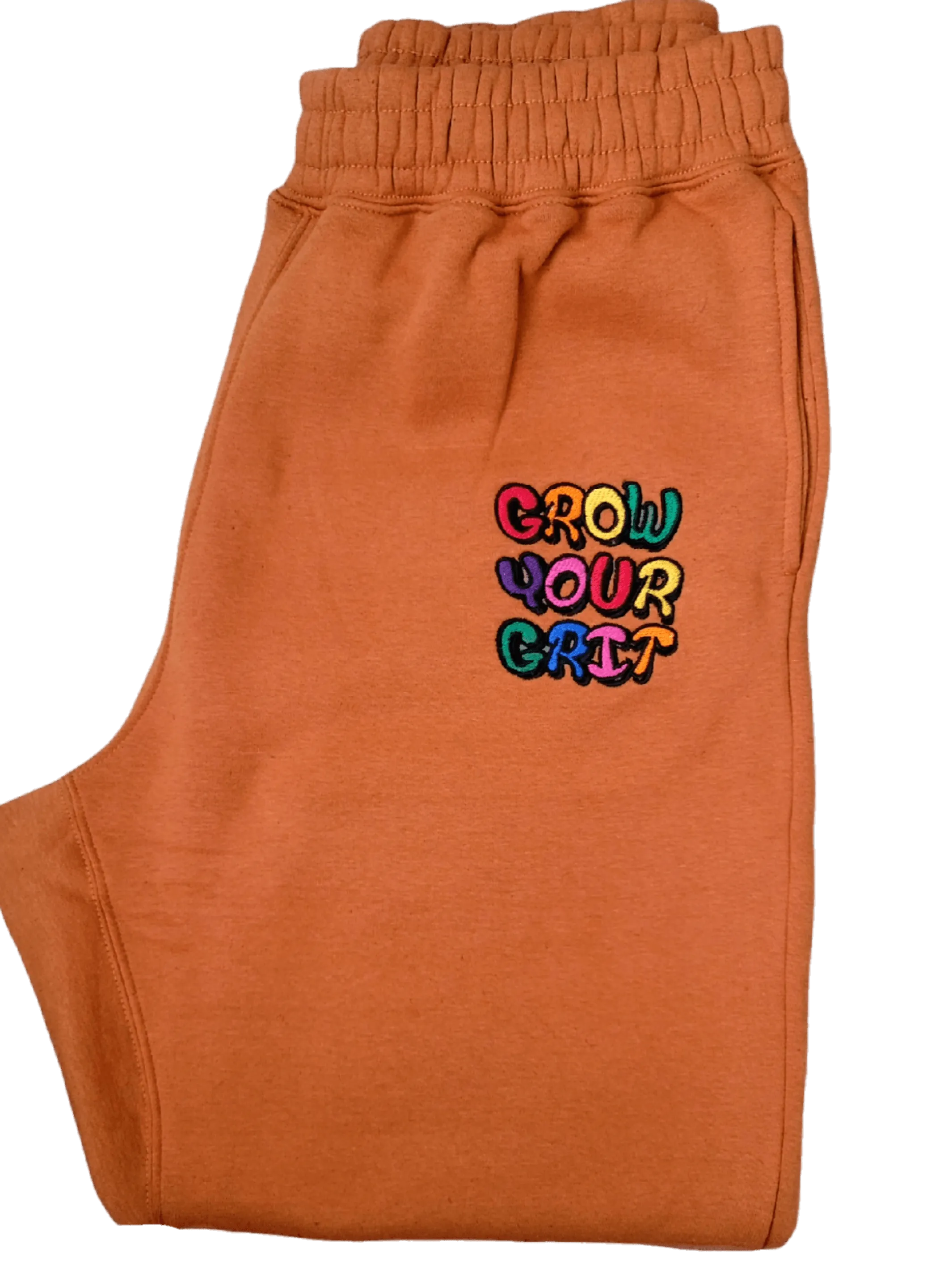 Grow Your Grit Sportswear fleece Caramel-Brown Joggers