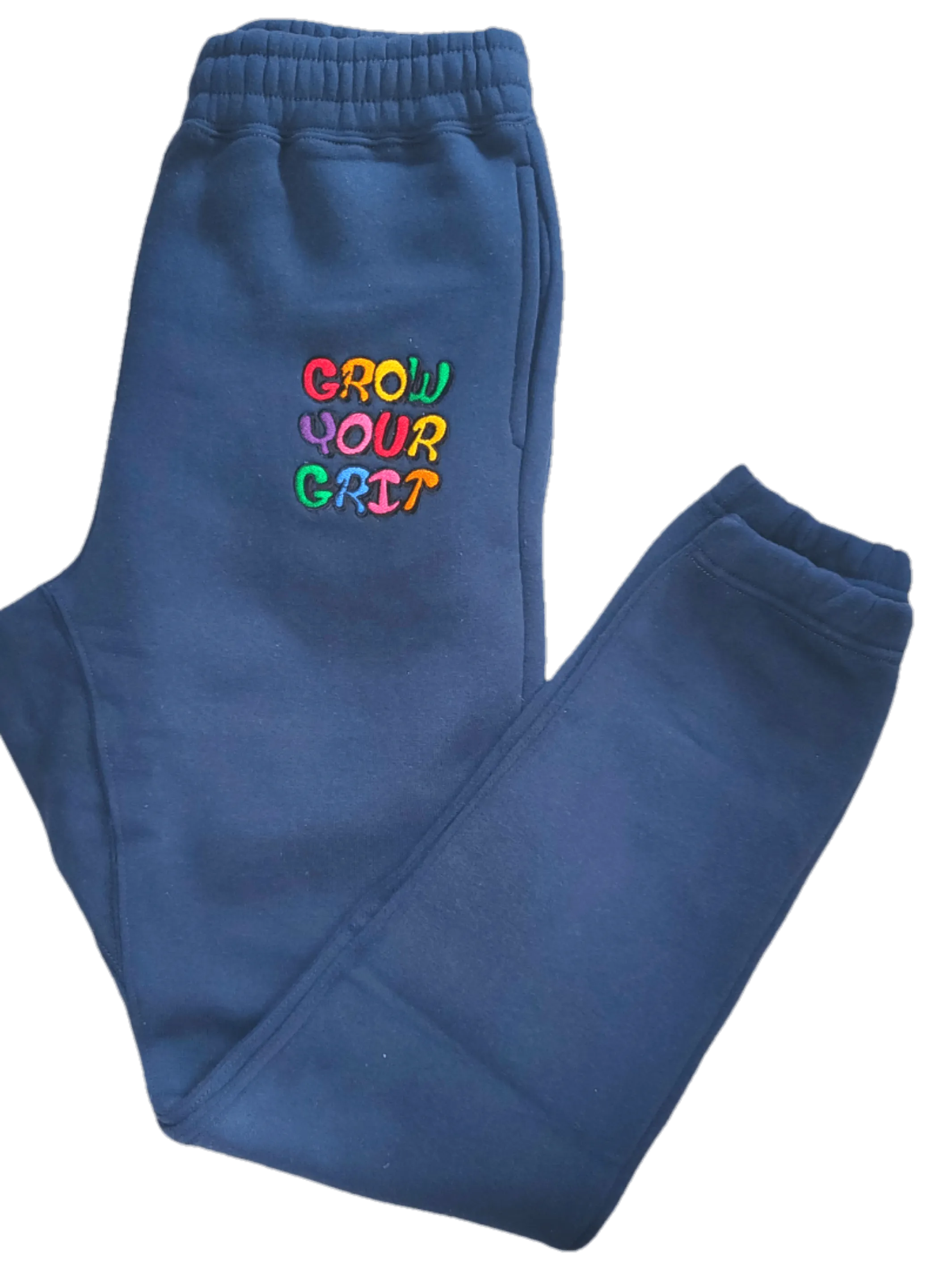 Grow Your Grit Sportswear fleece Mid-night Blue Joggers