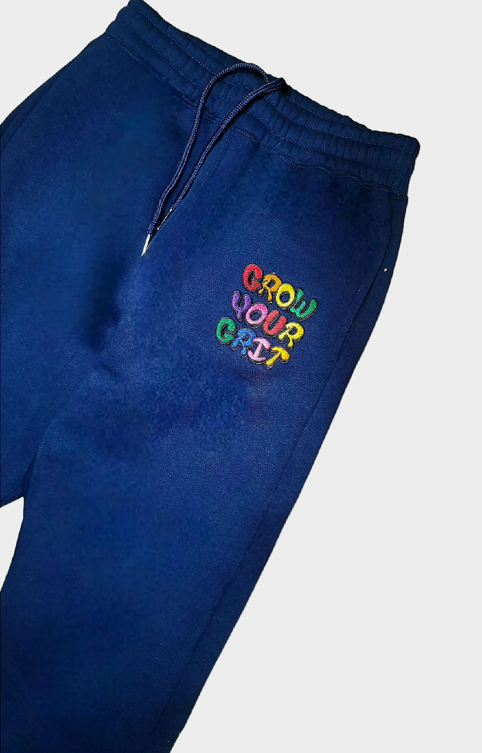 Grow Your Grit Sportswear fleece Mid-night Blue Joggers