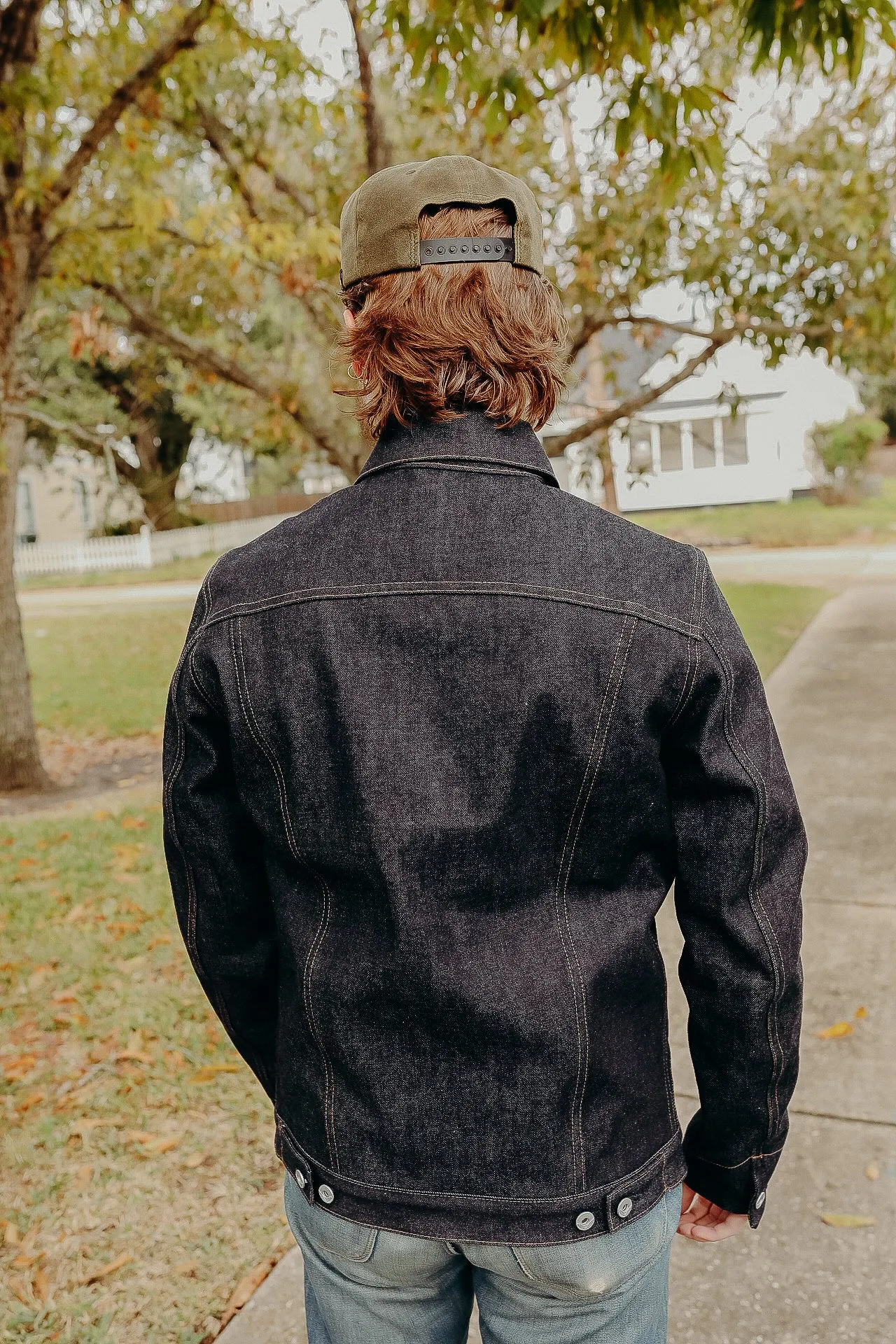 LINED SUPPLY JACKET- 15OZ INDIGO