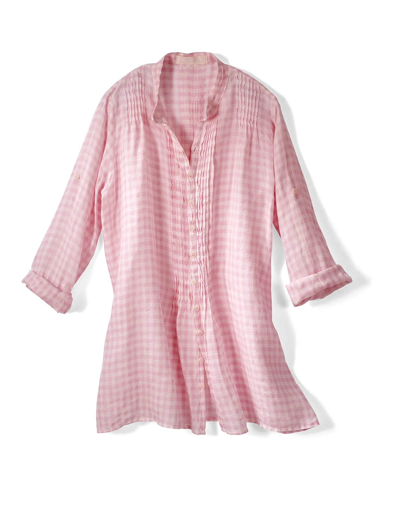 Marnita Check Linen Shirt