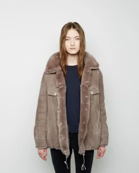 Meta Shearling Jacket