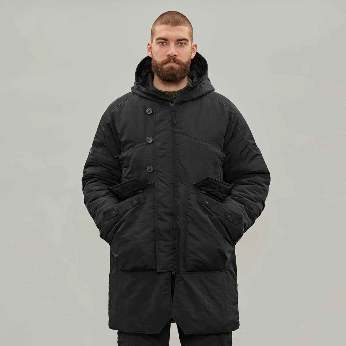 N3B Angularity Parka Gen.1 RD-N3BAP_GEN.1 BLACK