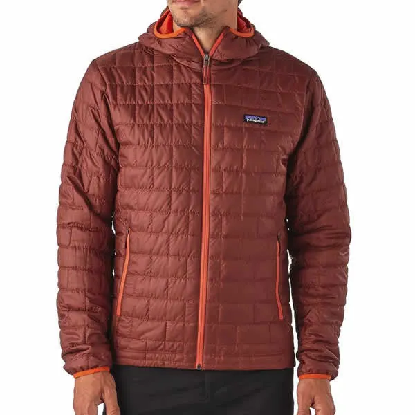 Patagonia Men's Nano Puff Hoody Jacket, latest model - windproof light insulated jacket