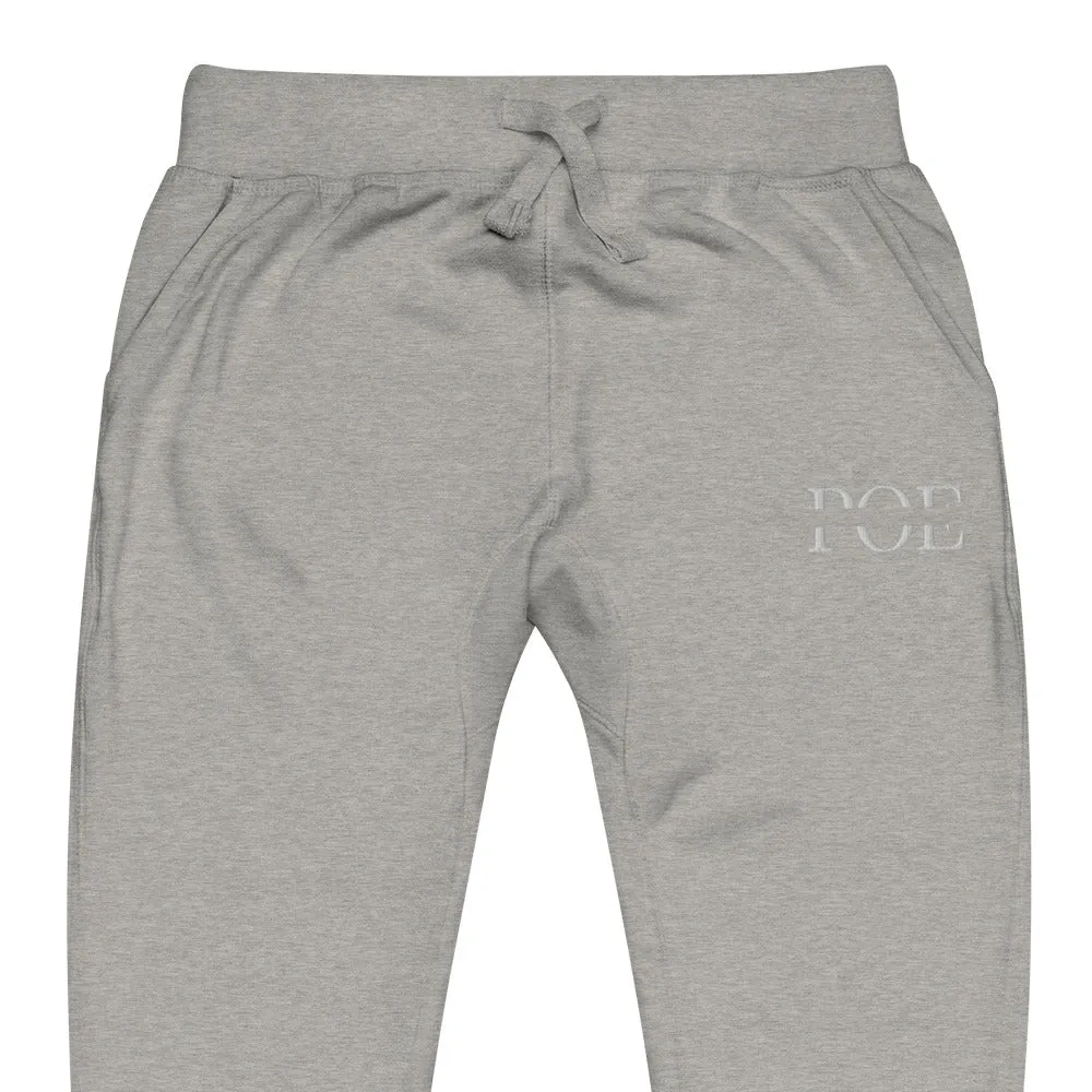 POE Unisex Fleece Lined Joggers