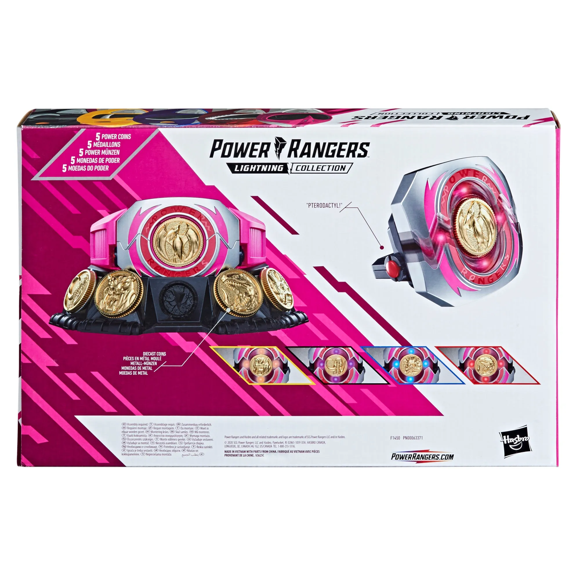 Power Rangers Lightning Collection Mighty Morphin Pink Ranger Power Morpher