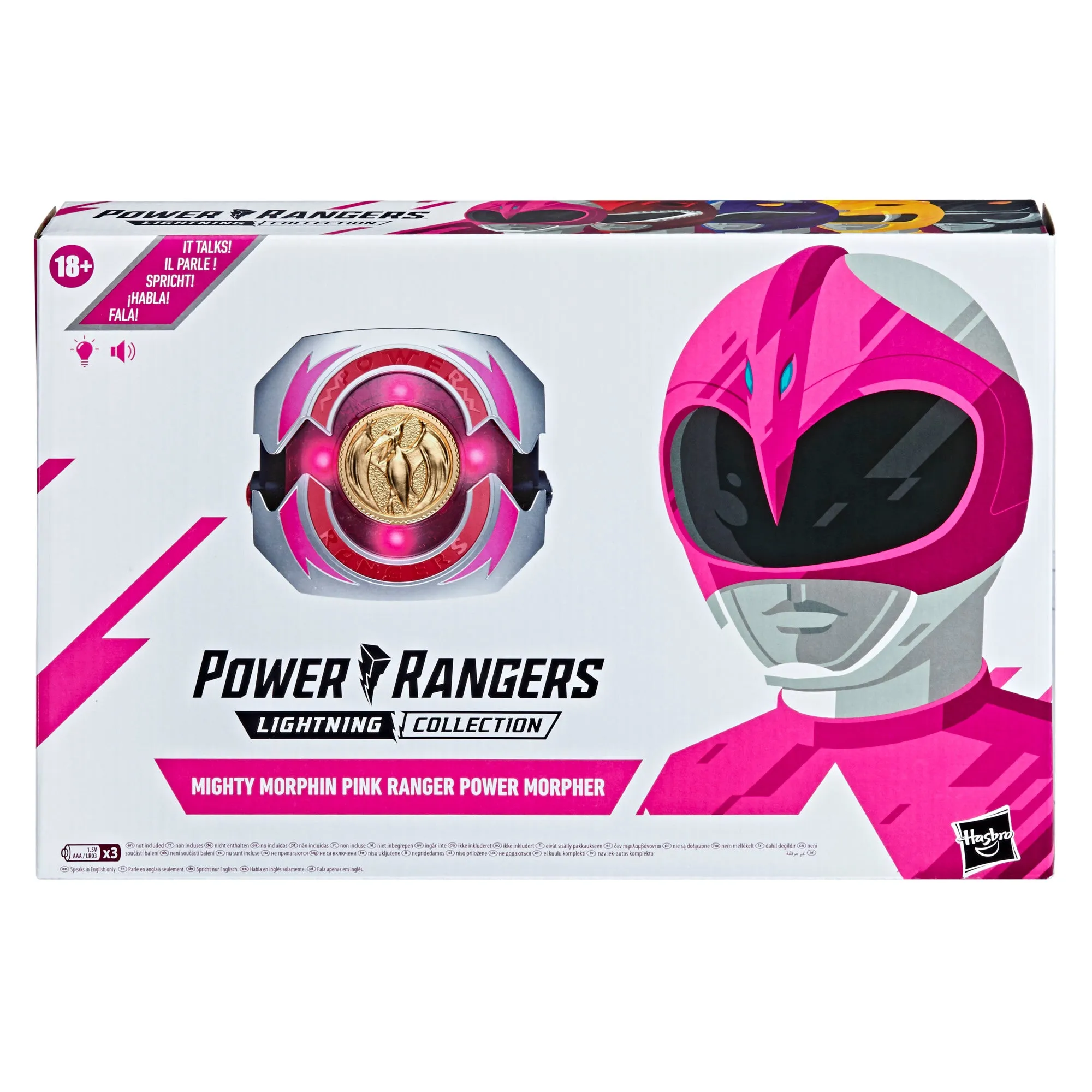 Power Rangers Lightning Collection Mighty Morphin Pink Ranger Power Morpher