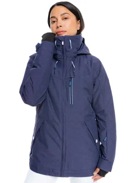 Roxy Presence Parka Womens Jacket Medieval Blue