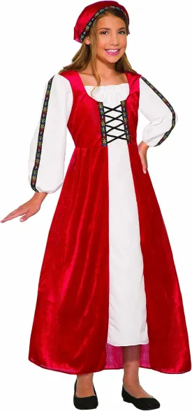 Rubie's Girl's Medieval Renaissance Faire Costume