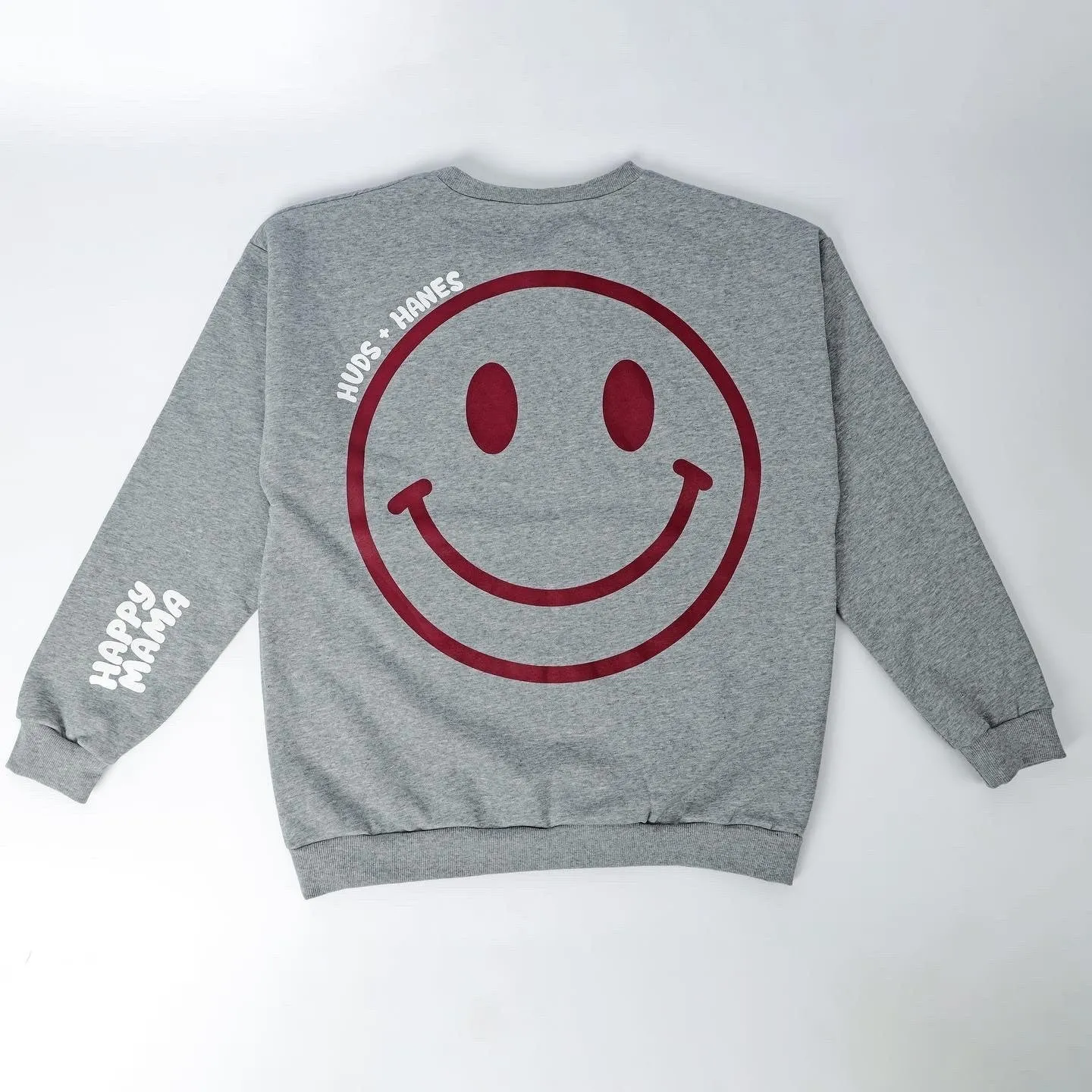 Smiley Fleece Sweatshirt | Happy Mama