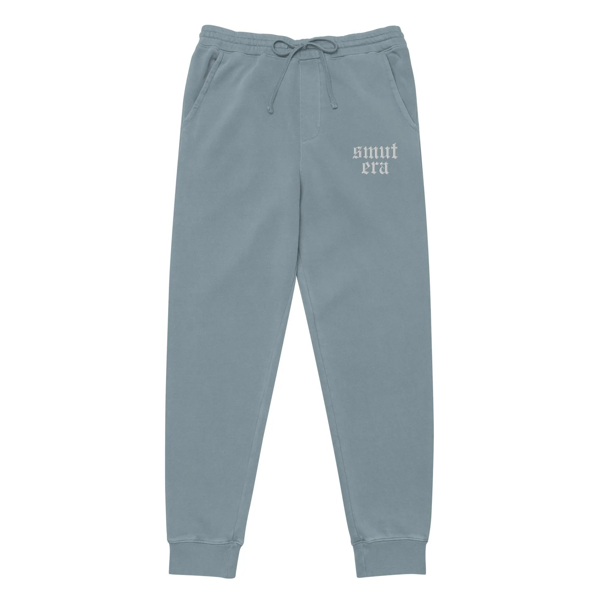 smut era embroidered joggers