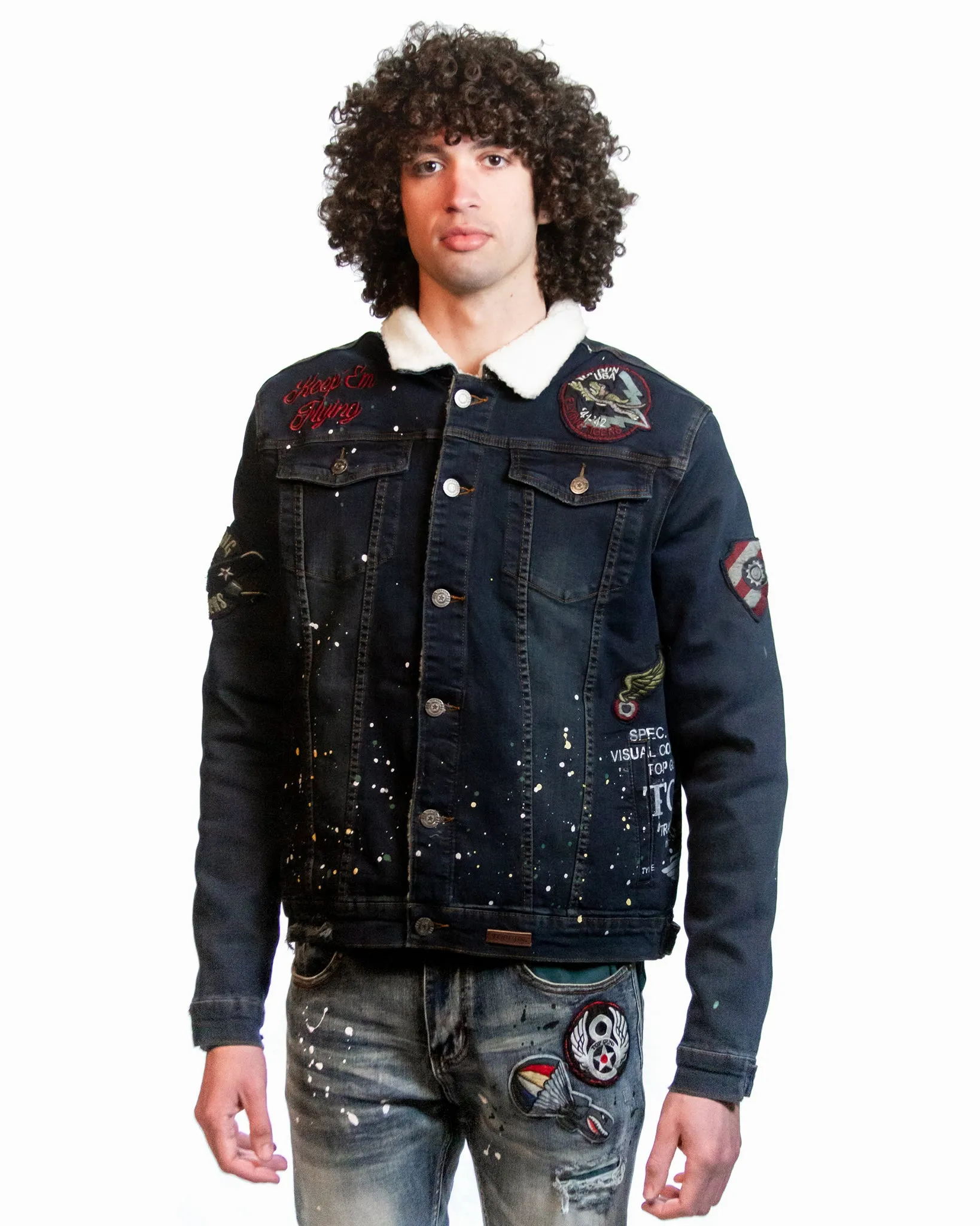 TOP GUN® FLYING TIGERS DENIM JACKET