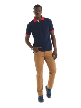 UC107 - Contrast Polo shirt