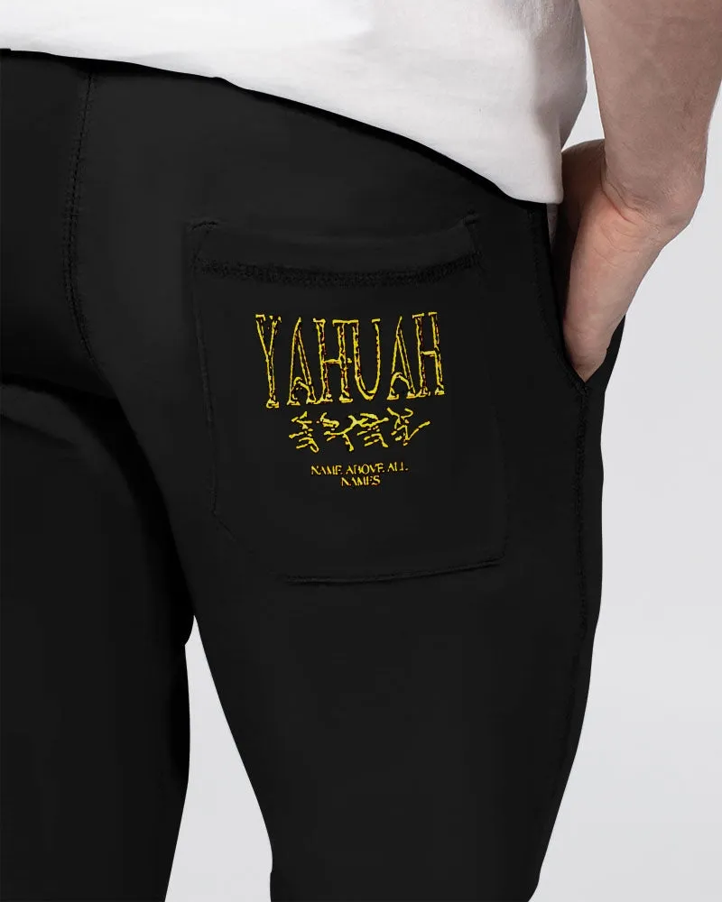 Yahuah-Name Above All Names 01-02 Designer Lane Seven Men's Premium Fleece Joggers